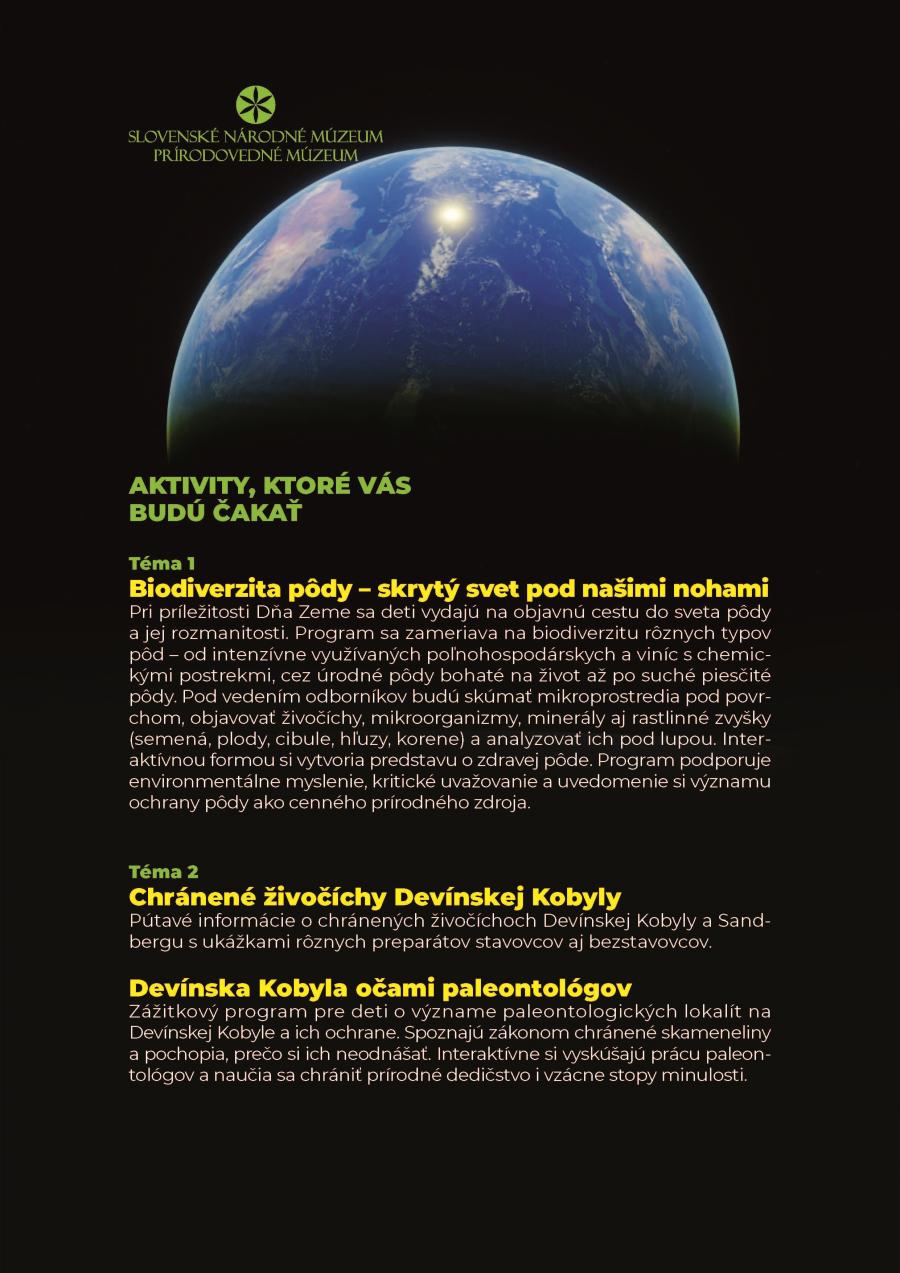 Zažite Deň Zeme s prírodovedcami Fotogaléria